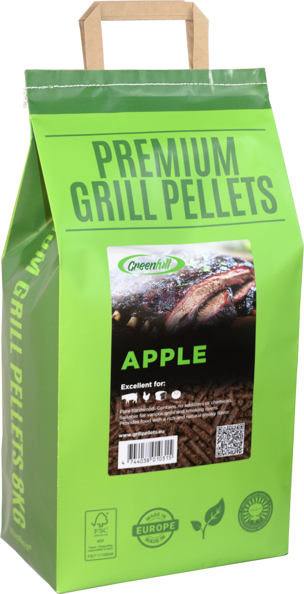 Grillpelletid 8 kg paberkotis